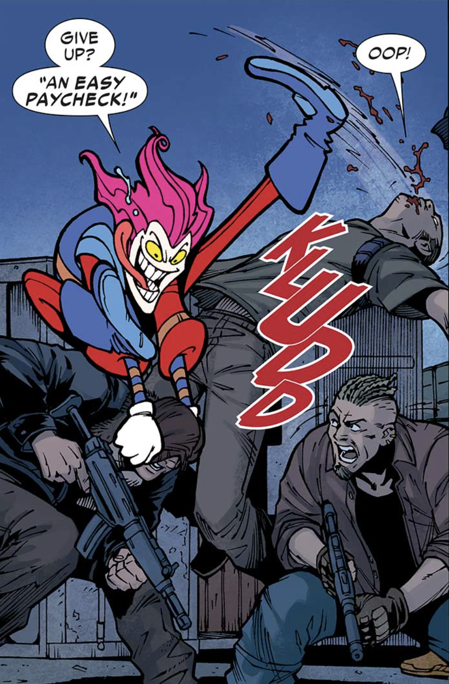 Added Slapstick: That's Not Funny – Nevets Faulkner Presents: The New  Warriors Continuity Conundrum